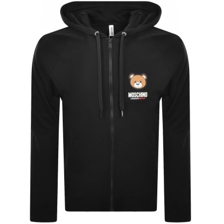 Moschino Eggs Print Hoodie Black | Mainline Menswear